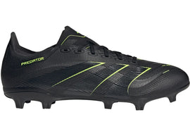 adidas Predator League FG/MG Core Black Carbon Lucid Lemon