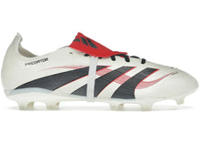 Load image into Gallery viewer, adidas Predator League Fold-Over Tongue FG/MG Off White Core Black Pure Ruby