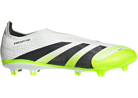 adidas Predator League Laceless FG/MG Cloud White Core Black Lucid Lemon