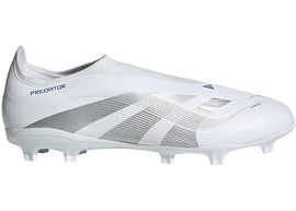 adidas Predator League Laceless FG/MG Cloud White Silver Metallic Bright Royal