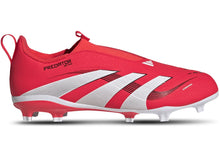 Load image into Gallery viewer, adidas Predator League Laceless FG/MG Pure Victory Pack (GS)