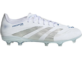 adidas Predator Pro FG Cloud White Silver Metallic Bright Royal