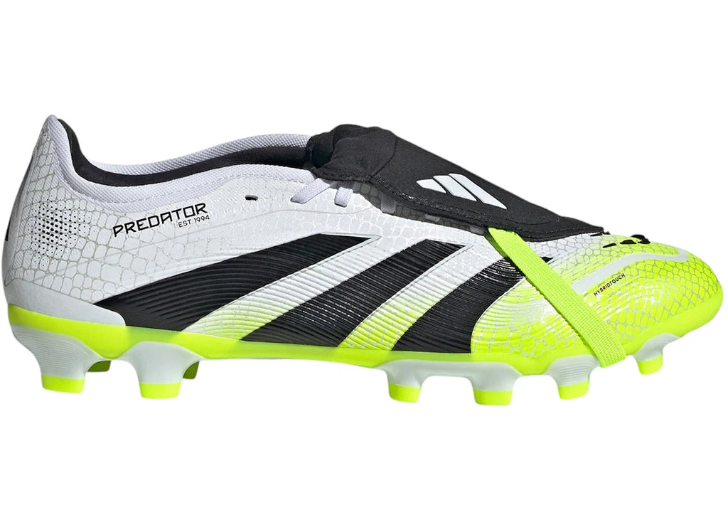 adidas Predator Pro Fold-Over Tongue MG Cloud White Core Black Lucid Lemon