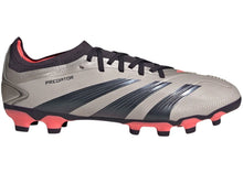 Load image into Gallery viewer, adidas Predator Pro MG Platinum Metallic Aurora Black Turbo