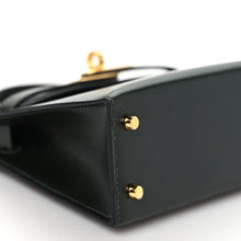 Load image into Gallery viewer, Box Mini Kelly Sellier 20 Vert Fonce