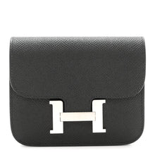 Load image into Gallery viewer, Epsom Constance Slim Wallet Black