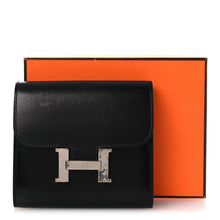 Load image into Gallery viewer, Box Constance Short Wallet Black