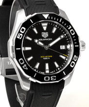Load image into Gallery viewer, Tag Heuer Aquaracer Black Dial Watch for Men - WAY111A.FT6151
