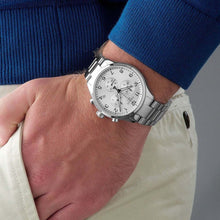 Load image into Gallery viewer, Tissot Chrono XL Classic Silver Dial Silver Steel Strap Watch For Men - T116.617.11.037.00