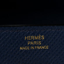 Load image into Gallery viewer, Epsom Kelly Wallet To Go Bleu Navy