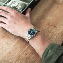 Load image into Gallery viewer, Tissot PRX Powermatic 80 Blue Dial Silver Steel Strap Watch for Men - T137.207.11.041.00