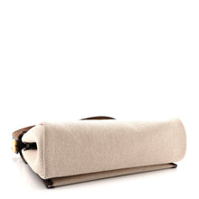 Load image into Gallery viewer, Military Toile Vache Hunter Herbag Zip Retourne 20 Ecru Beige Ebene