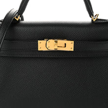 Load image into Gallery viewer, Epsom Mini Kelly Sellier 20 Black