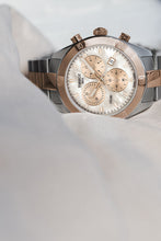 Load image into Gallery viewer, Tissot PR 100 Sport Chic Chronograph Mother of Pearl Dial Two Tone Steel Strap Watch for Women - T101.917.22.151.00