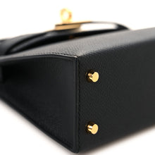 Load image into Gallery viewer, Epsom Mini Kelly Sellier 20 Black