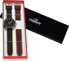 Load image into Gallery viewer, Tissot T Sport Supersport Chrono Tour De France Black Dial Black Nylon Strap Watch for Men - T125.617.17.051.00