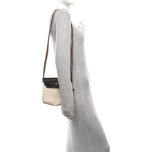 Load image into Gallery viewer, Military Toile Vache Hunter Herbag Zip Retourne 20 Ecru Beige Ebene Ecru Beige Ebene