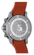 Load image into Gallery viewer, Tissot Seastar 1000 Chronograph Black Dial Orange Rubber Strap Watch For Men - T120.417.17.051.01