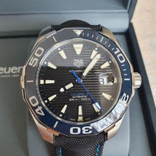 Load image into Gallery viewer, Tag Heuer Aquaracer Black Dial Watch for Men - WAY201C.FC6395