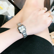 Load image into Gallery viewer, Tissot T Wave Diamonds Mother of Pearl Dial Silver Steel Strap Watch for Women - T02.1.285.74