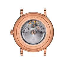 Load image into Gallery viewer, Tissot Carson Premium Powermatic 80 Silver Dial Brown Leather Strap Watch For Men - T122.407.36.033.00