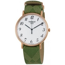 Load image into Gallery viewer, Tissot T Classic Everytime White Dial Green Nylon Strap Watch for Men - T109.610.38.032.00