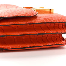 Load image into Gallery viewer, Matte Alligator Constance 18 Rouge Indien