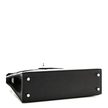 Load image into Gallery viewer, Chevre Chamkila Clou de Coeur Mini Kelly Sellier 20 Black