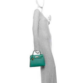 Epsom Kelly Sellier 25 Vert Jade