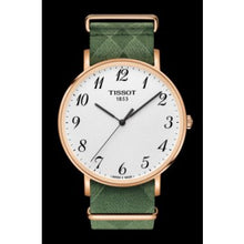 Load image into Gallery viewer, Tissot T Classic Everytime White Dial Green Nylon Strap Watch for Men - T109.610.38.032.00
