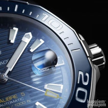 Load image into Gallery viewer, Tag Heuer Aquaracer Blue Dial Watch for Men - WAY201B.FT6150