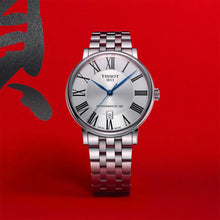 Load image into Gallery viewer, Tissot Carson Premium Silver Dial Silver Steel Strap Watch For Men - T122.410.11.033.00