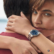 Load image into Gallery viewer, Tissot Seastar 1000 Lady Blue Dial Silver Steel Strap Watch For Women - T120.210.11.041.00