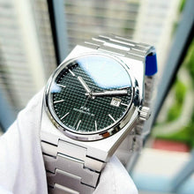 Load image into Gallery viewer, Tissot PRX Powermatic 80 Green Dial Silver Steel Strap Watch For Men - T137.407.11.091.00