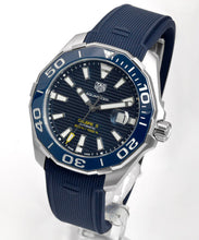 Load image into Gallery viewer, Tag Heuer Aquaracer Blue Dial Watch for Men - WAY201B.FT6150
