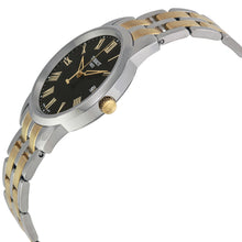Load image into Gallery viewer, Tissot T Classic Dream Black Dial Two Tone Steel Strap Watch for Men - T033.410.22.053.01