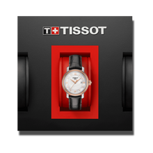 Load image into Gallery viewer, Tissot Bridgeport Lady White Dial Brown Leather Strap Watch For Women - T097.010.26.118.00