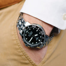 Load image into Gallery viewer, Tissot Seastar 1000 Powermatic 80 Black Dial Silver Steel Strap Watch For Men - T120.407.11.051.00