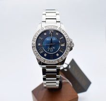 Load image into Gallery viewer, Bulova Marine Star Blue Dial Silver Steel Strap Watch for Women - 96R215