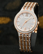 Load image into Gallery viewer, Bulova Crystal Collection Silver Crystals Dial Two Tone Steel Strap Watch for Women - 98L235