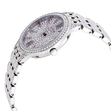 Load image into Gallery viewer, Bulova Crystal Collection Silver Dial Silver Steel Strap Watch for Women - 96L243