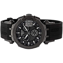 Load image into Gallery viewer, Tissot T Race Chronograph Anthracite Black Dial Black Silicone Strap Watch For Men - T115.417.37.061.03