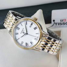 Load image into Gallery viewer, Tissot T Classic Carson Quartz White Dial Two Tone Steel Strap Watch for Men - T085.410.22.013.00