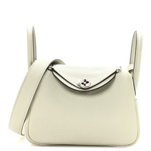 Load image into Gallery viewer, Taurillon Clemence Mini Lindy 20 Gris Neve