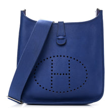 Load image into Gallery viewer, Taurillon Clemence EVELYNE III GM Bleu Electrique