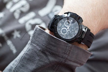 Load image into Gallery viewer, Tissot T Race Chronograph Black Dial Black Rubber Strap Watch for Men - T048.417.37.057.00