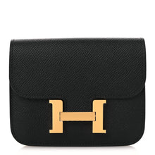 Load image into Gallery viewer, Epsom Constance Slim Wallet Black