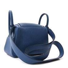 Load image into Gallery viewer, Taurillon Clemence Mini Lindy 20 Bleu Tie