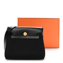 Load image into Gallery viewer, Military Toile Vache Hunter Herbag Zip Retourne 20 Black