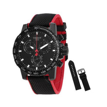 Load image into Gallery viewer, Tissot Supersport Chrono Giro D'Italia Black Dial Black Nylon Strap Watch for Men - T125.617.37.051.00